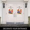 G128 Combo Pack Garden Flag Hanger 14IN & Garden Flag Welcome Kitten Patriotic Printed 12x18IN Double Sided
